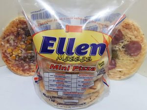 Mini Pizza recheada Pacote com 10 unidades